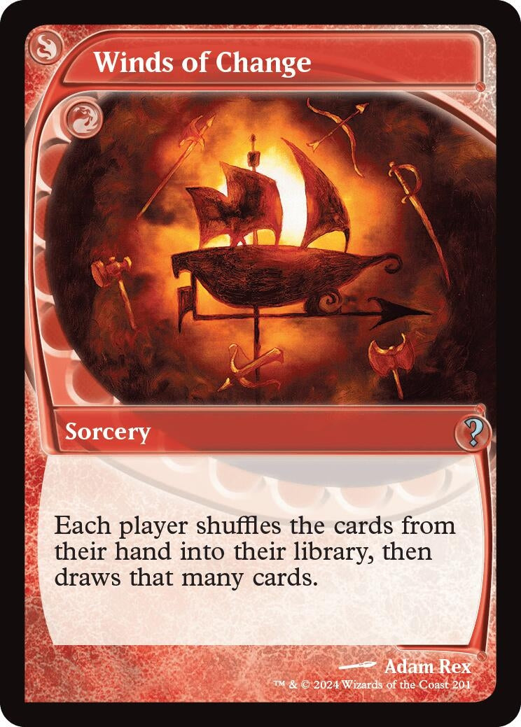 Image for Winds of Change (Future Sight) (201) [Mystery Booster 2] - Magic: The Gathering