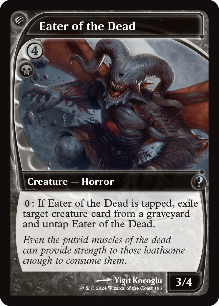 Image for Eater of the Dead (Future Sight) (183) [Mystery Booster 2] - Magic: The Gathering