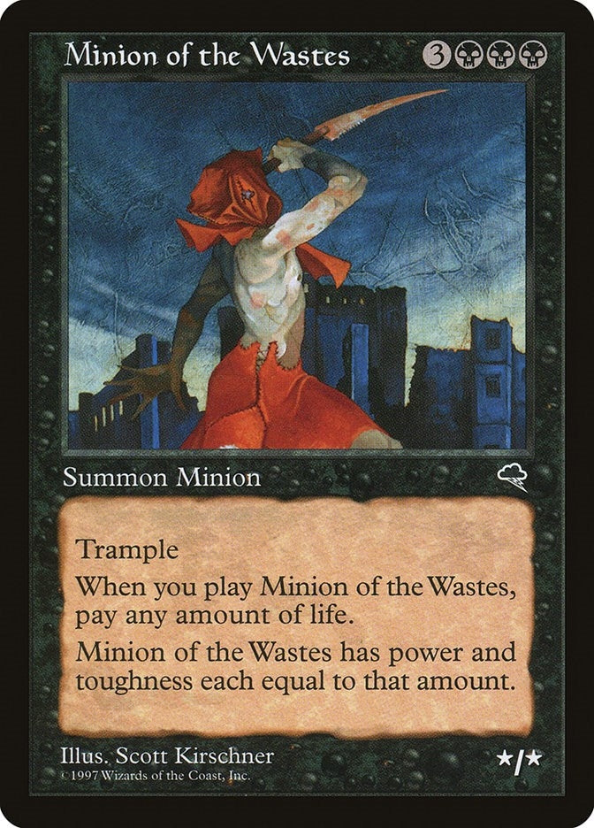 Image for Minion of the Wastes (146) [Tempest] - Magic: The Gathering