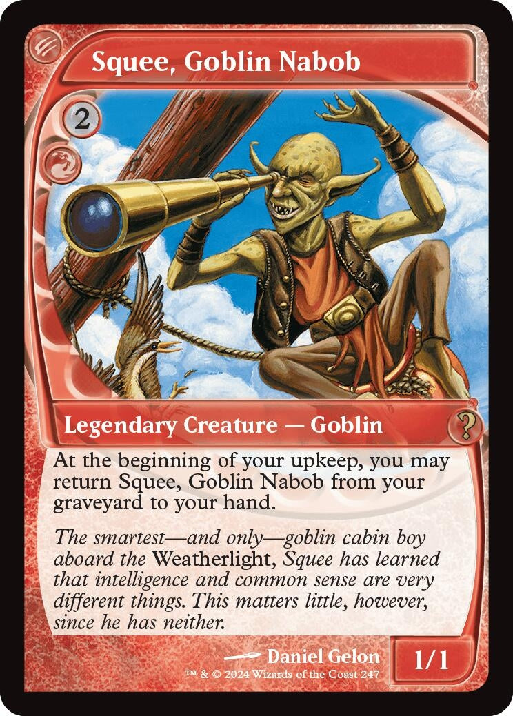 Image for Squee, Goblin Nabob (Future Sight) (247) [Mystery Booster 2] - Magic: The Gathering