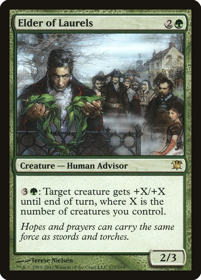 Image for Elder of Laurels (177) [Innistrad] - Magic: The Gathering