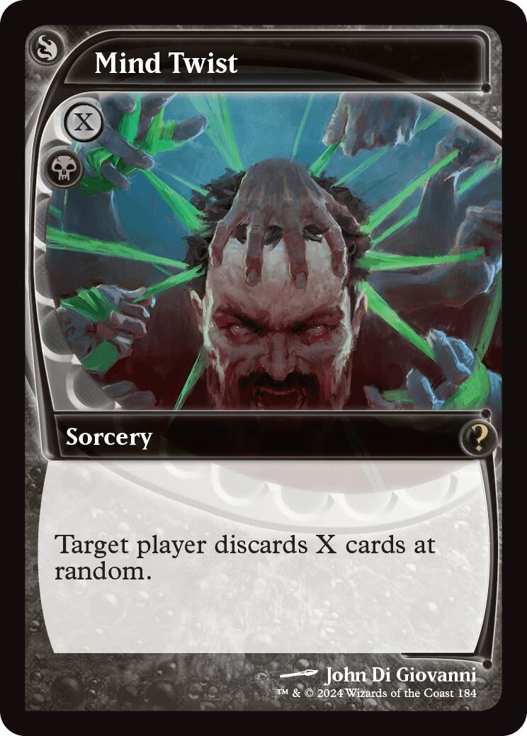 Image for Mind Twist (Future Sight) (184) [Mystery Booster 2] - Magic: The Gathering