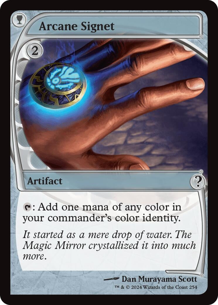Image for Arcane Signet (Future Sight) (254) [Mystery Booster 2] - Magic: The Gathering