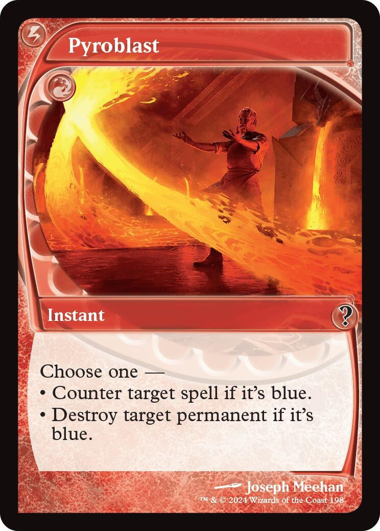 Image for Pyroblast (Future Sight) (198) [Mystery Booster 2] - Magic: The Gathering