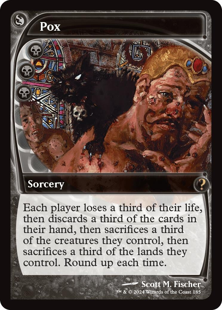 Image for Pox (Future Sight) (185) [Mystery Booster 2] - Magic: The Gathering