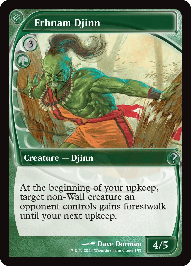 Image for Erhnam Djinn (Future Sight) (133) [Mystery Booster 2] - Magic: The Gathering