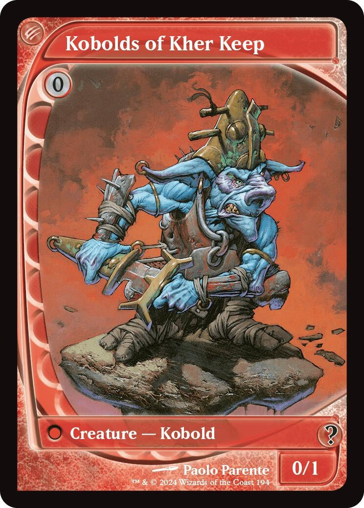 Image for Kobolds of Kher Keep (Future Sight) (194) [Mystery Booster 2] - Magic: The Gathering