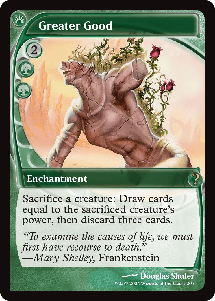 Image for Greater Good (Future Sight) (207) [Mystery Booster 2] - Magic: The Gathering