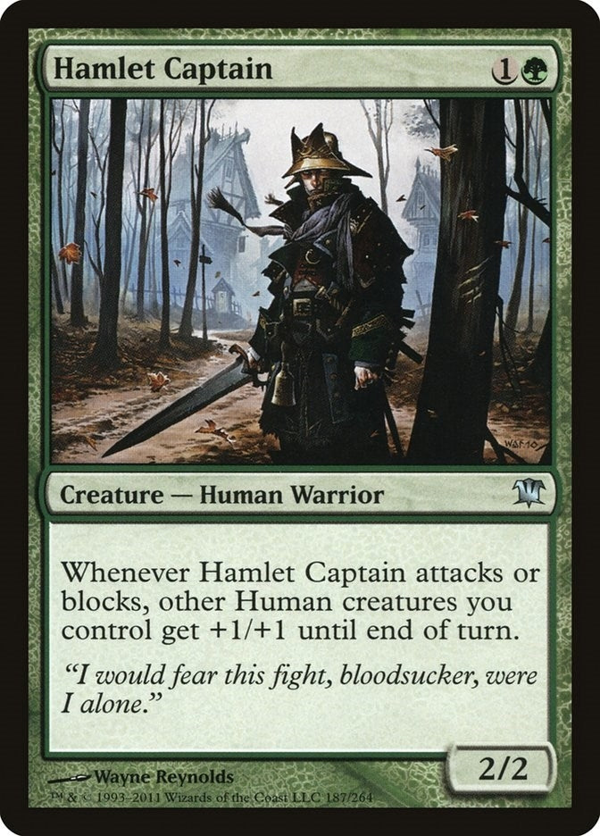 Image for Hamlet Captain (187) [Innistrad] - Magic: The Gathering