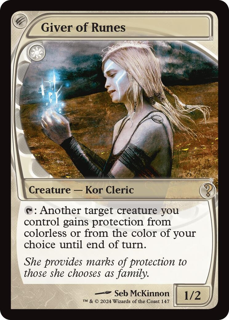Image for Giver of Runes (Future Sight) (147) [Mystery Booster 2] - Magic: The Gathering