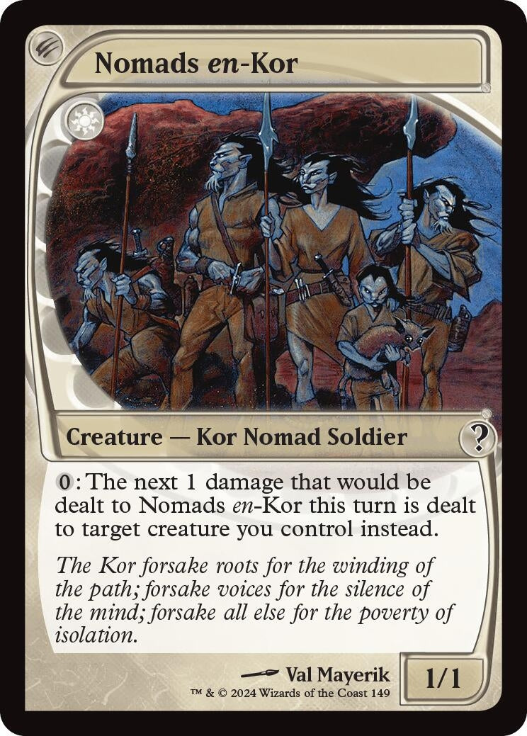 Image for Nomads en-Kor (Future Sight) (149) [Mystery Booster 2] - Magic: The Gathering