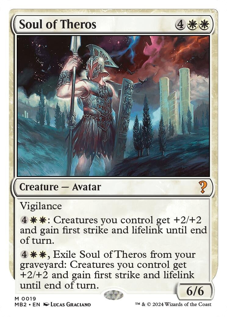 Image for Soul of Theros (White Border) (19) [Mystery Booster 2] - Magic: The Gathering