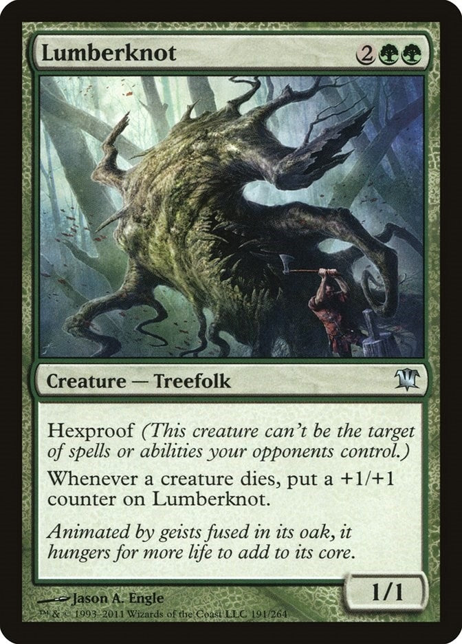 Image for Lumberknot (191) [Innistrad] - Magic: The Gathering