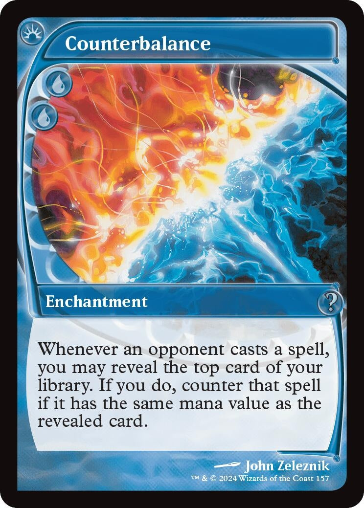 Image for Counterbalance (Future Sight) (157) [Mystery Booster 2] - Magic: The Gathering