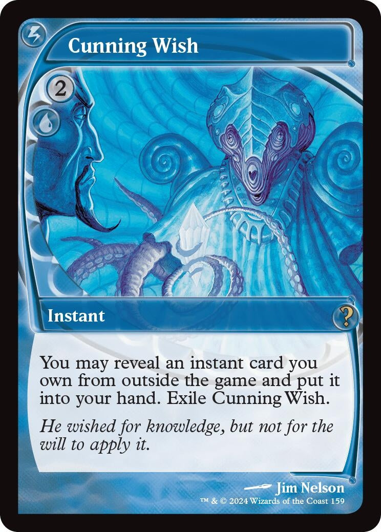 Image for Cunning Wish (Future Sight) (159) [Mystery Booster 2] - Magic: The Gathering