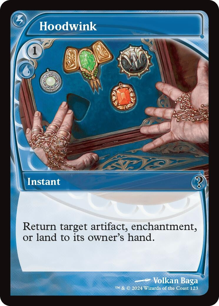 Image for Hoodwink (Future Sight) (123) [Mystery Booster 2] - Magic: The Gathering