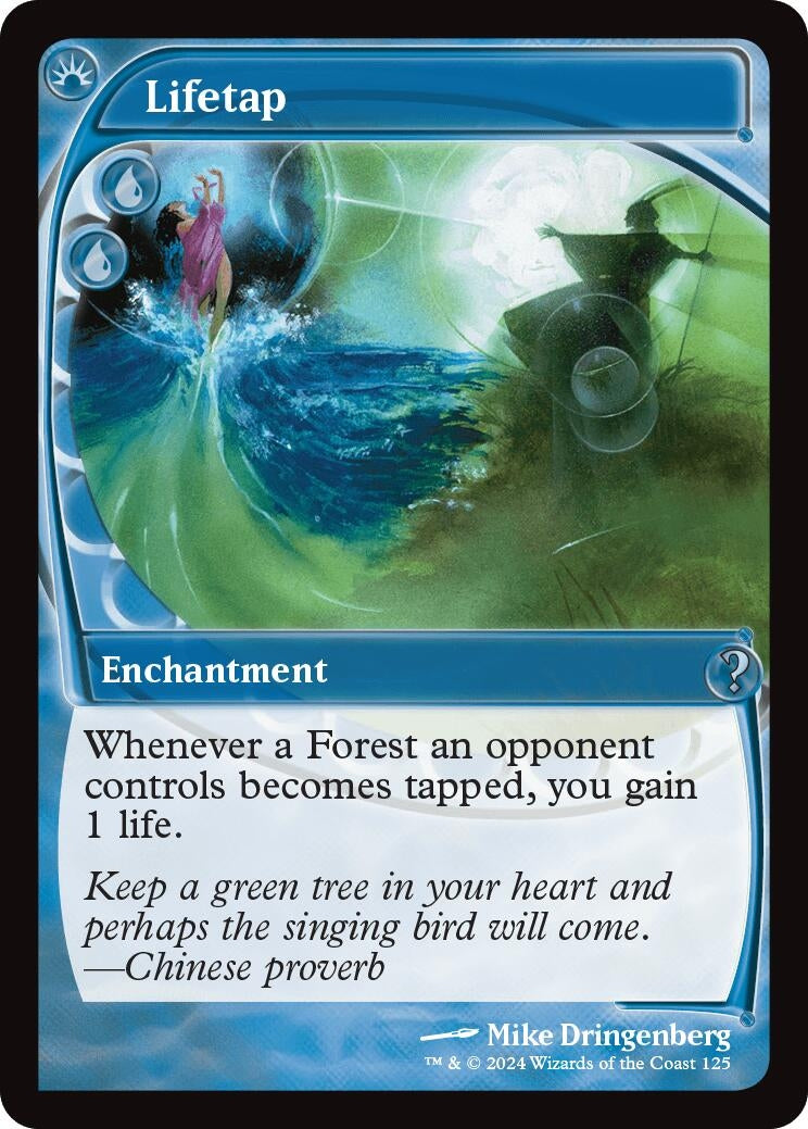 Image for Lifetap (Future Sight) (125) [Mystery Booster 2] - Magic: The Gathering