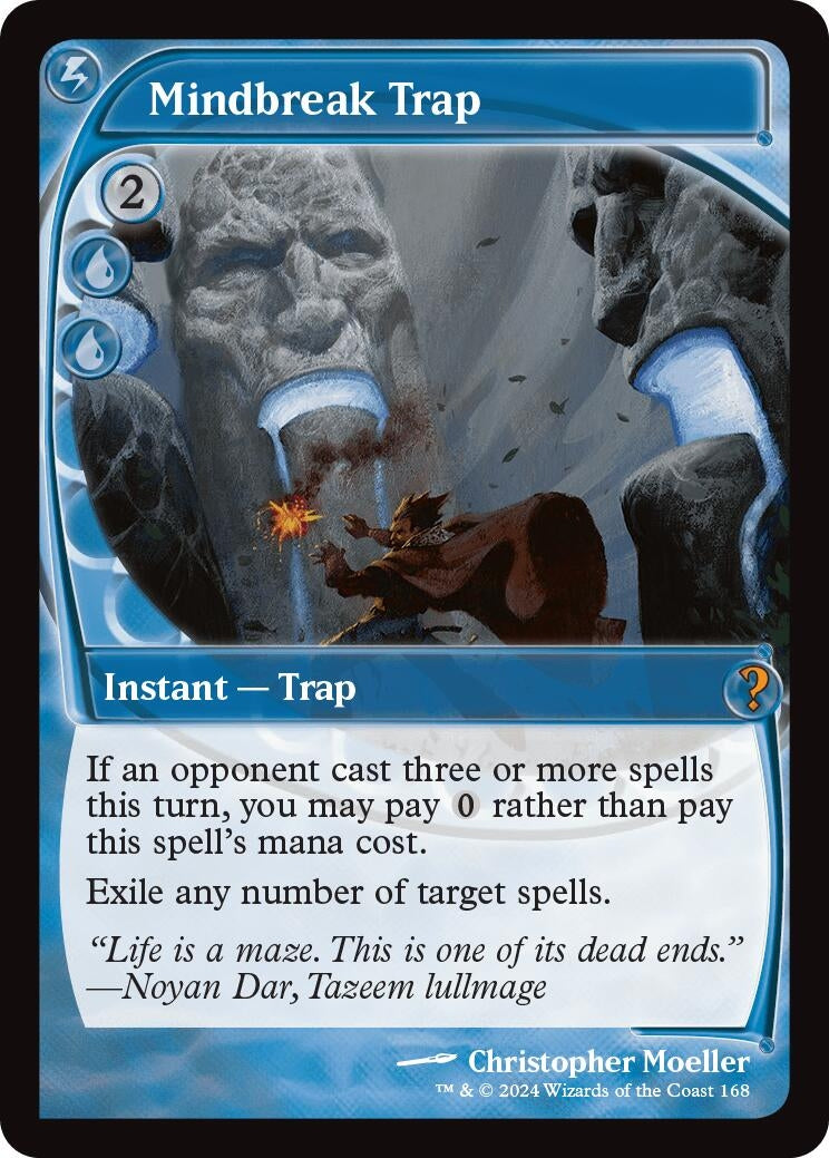 Image for Mindbreak Trap (Future Sight) (168) [Mystery Booster 2] - Magic: The Gathering