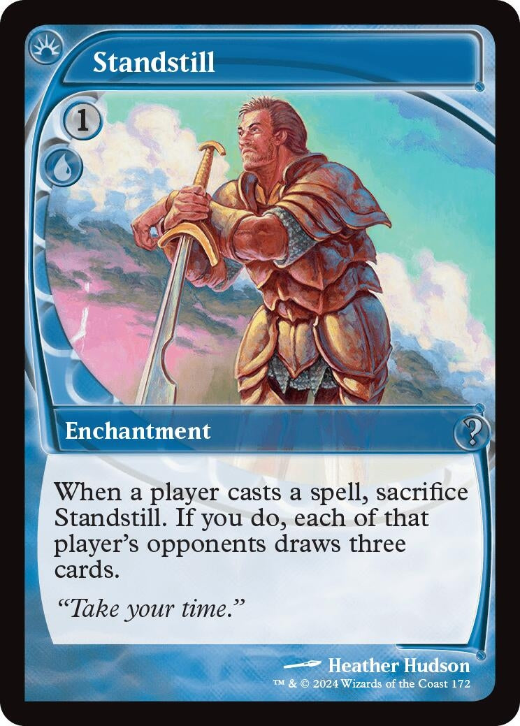 Image for Standstill (Future Sight) (172) [Mystery Booster 2] - Magic: The Gathering