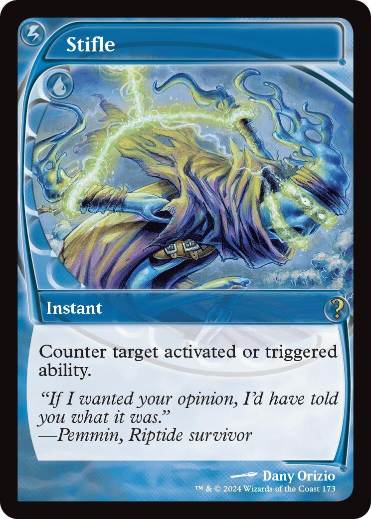 Image for Stifle (Future Sight) (173) [Mystery Booster 2] - Magic: The Gathering
