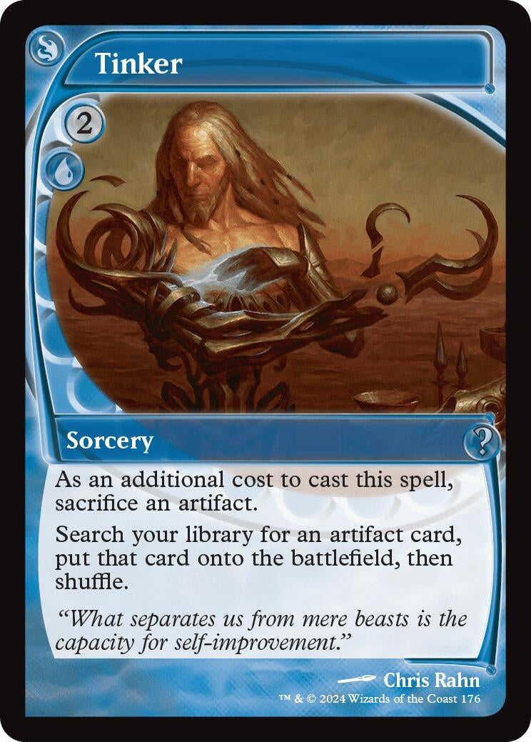 Image for Tinker (Future Sight) (176) [Mystery Booster 2] - Magic: The Gathering
