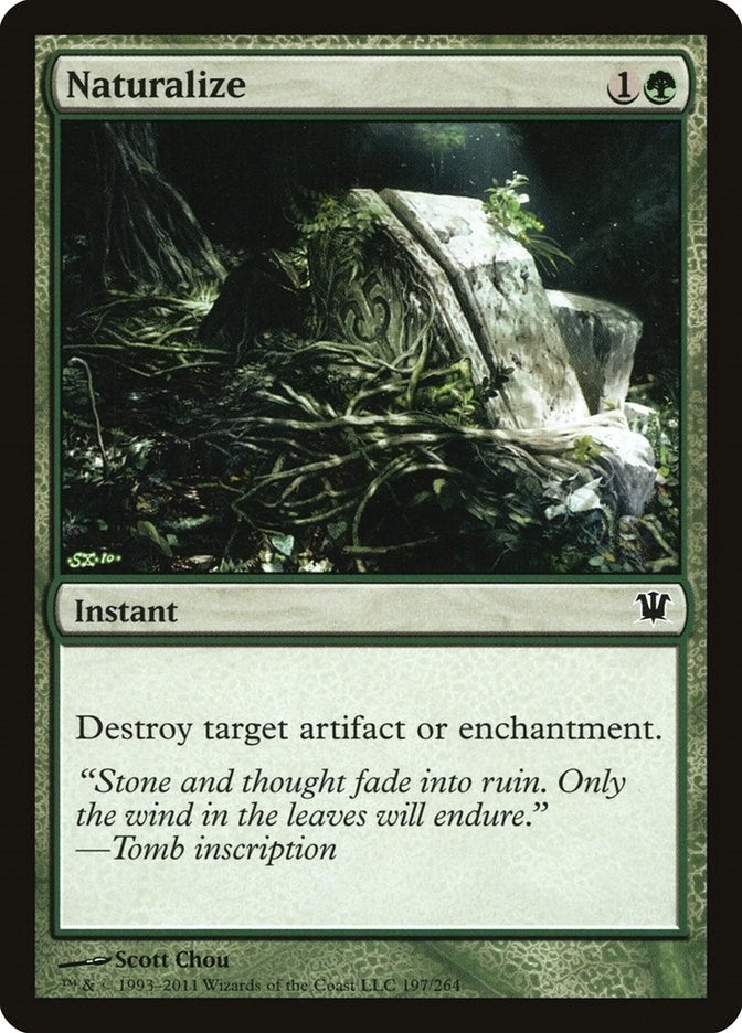 Image for Naturalize (197) [Innistrad] - Magic: The Gathering