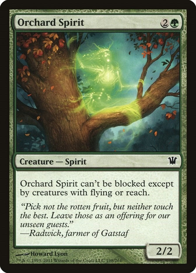 Image for Orchard Spirit (198) [Innistrad] - Magic: The Gathering