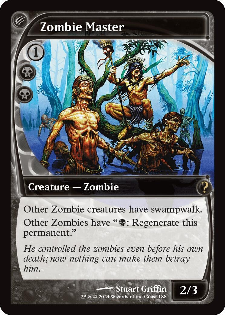 Image for Zombie Master (Future Sight) (188) [Mystery Booster 2] - Magic: The Gathering