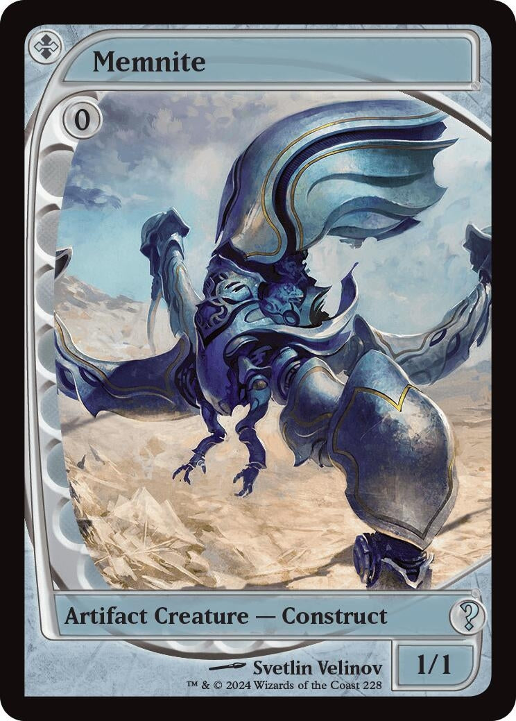 Image for Memnite (Future Sight) (228) [Mystery Booster 2] - Magic: The Gathering