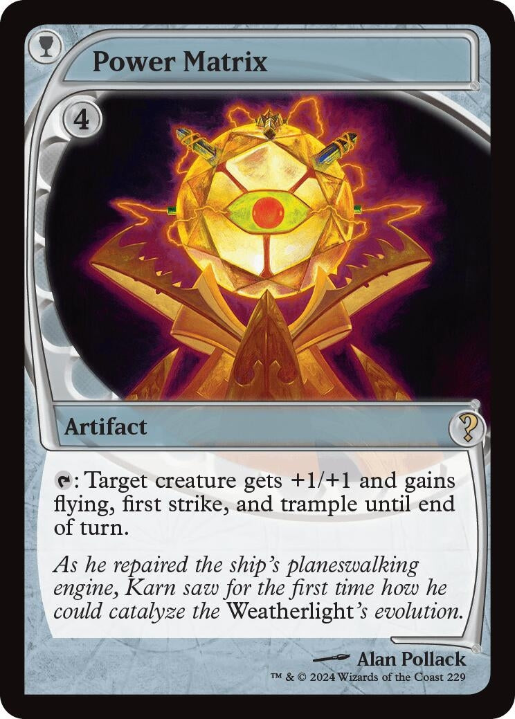Image for Power Matrix (Future Sight) (229) [Mystery Booster 2] - Magic: The Gathering