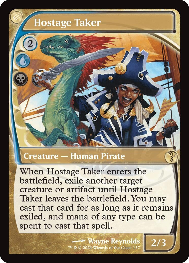 Image for Hostage Taker (Future Sight) (137) [Mystery Booster 2] - Magic: The Gathering