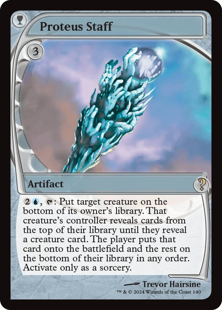 Image for Proteus Staff (Future Sight) (140) [Mystery Booster 2] - Magic: The Gathering