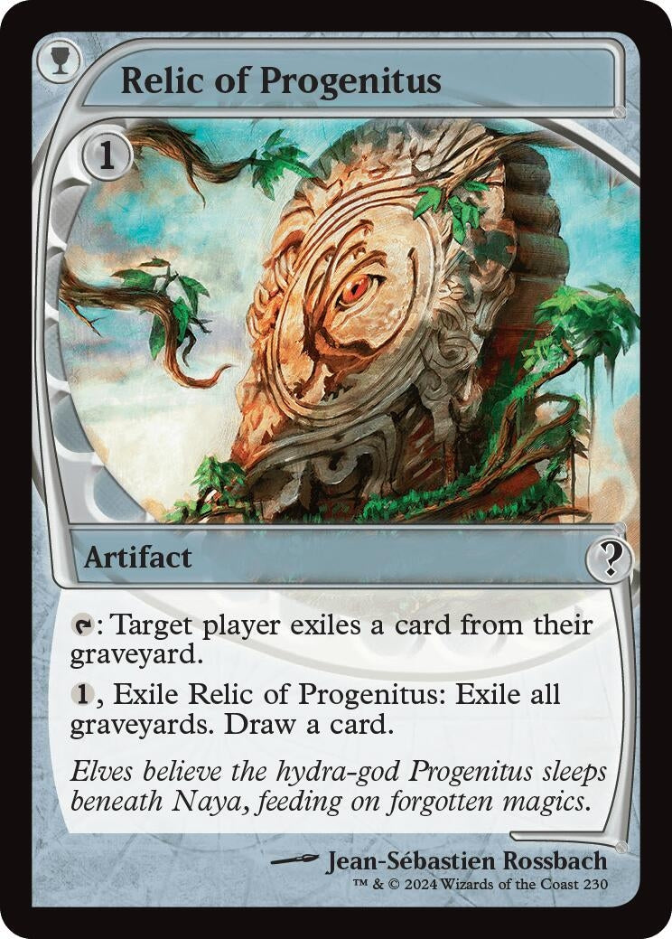 Image for Relic of Progenitus (Future Sight) (230) [Mystery Booster 2] - Magic: The Gathering