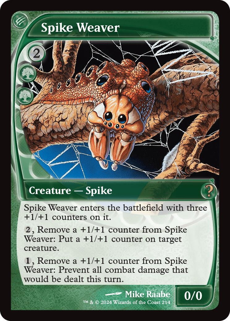 Image for Spike Weaver (Future Sight) (214) [Mystery Booster 2] - Magic: The Gathering