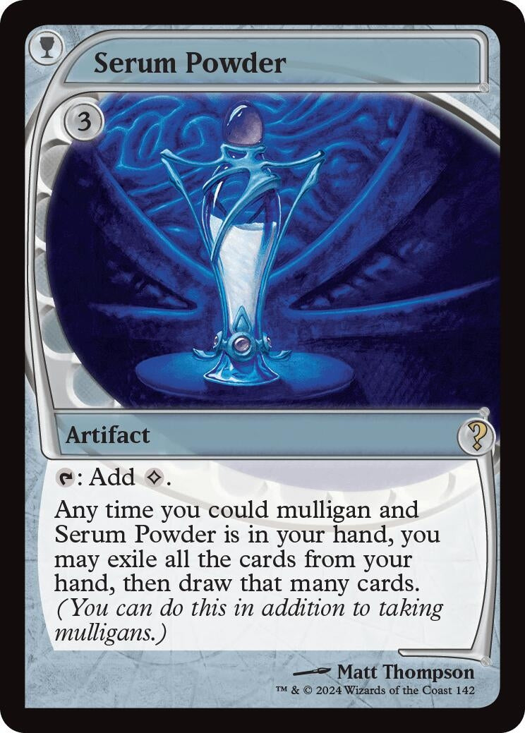 Image for Serum Powder (Future Sight) (142) [Mystery Booster 2] - Magic: The Gathering