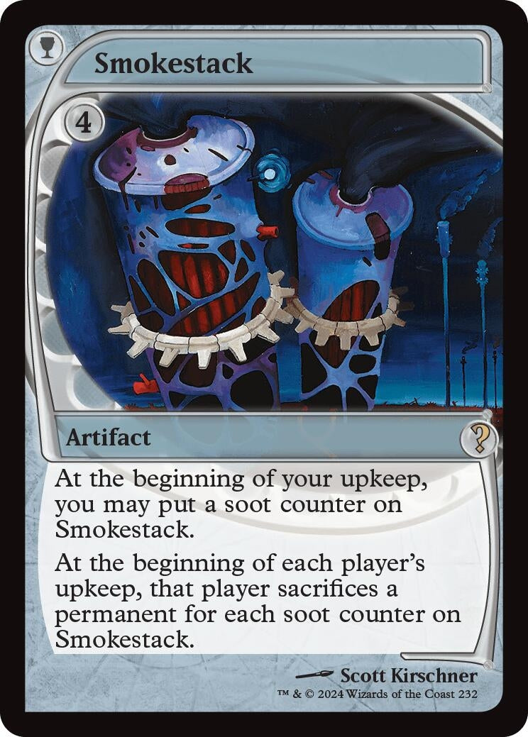 Image for Smokestack (Future Sight) (232) [Mystery Booster 2] - Magic: The Gathering
