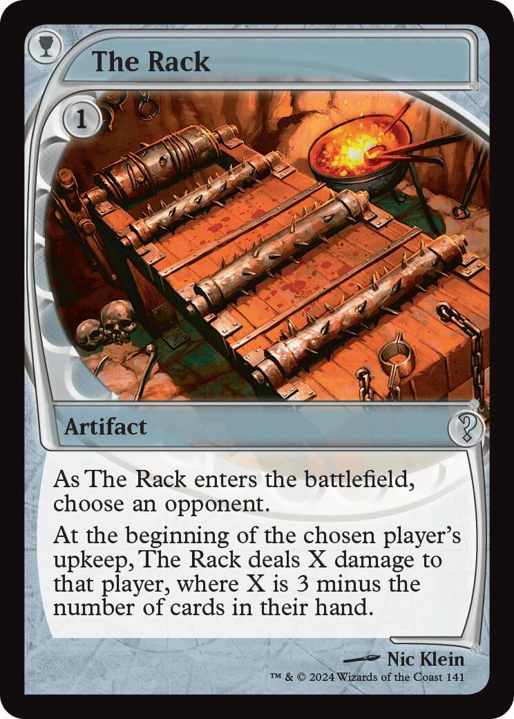 Image for The Rack (Future Sight) (141) [Mystery Booster 2] - Magic: The Gathering