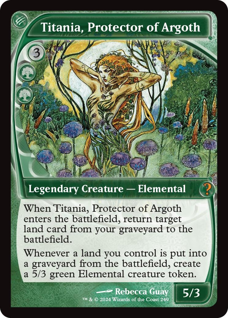 Image for Titania, Protector of Argoth (Future Sight) (249) [Mystery Booster 2] - Magic: The Gathering