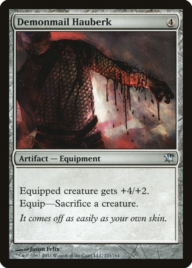 Image for Demonmail Hauberk (221) [Innistrad] - Magic: The Gathering
