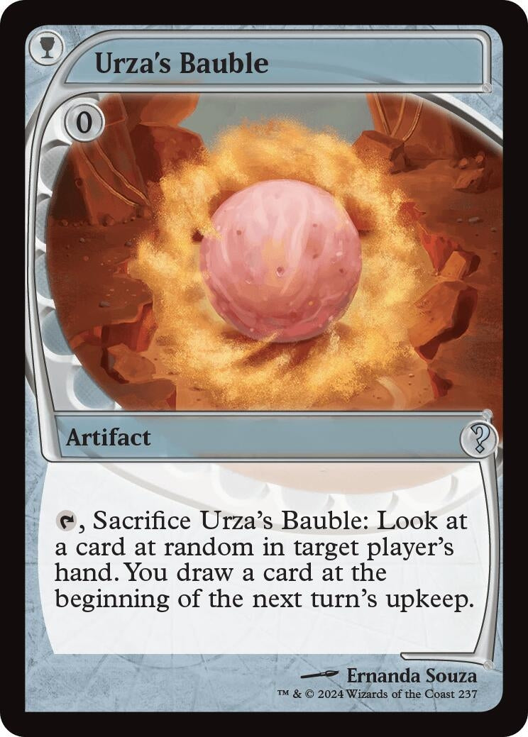 Image for Urza's Bauble (Future Sight) (237) [Mystery Booster 2] - Magic: The Gathering