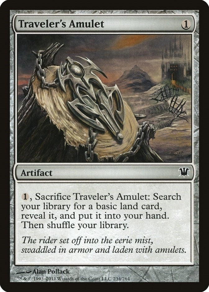 Image for Traveler's Amulet (234) [Innistrad] - Magic: The Gathering