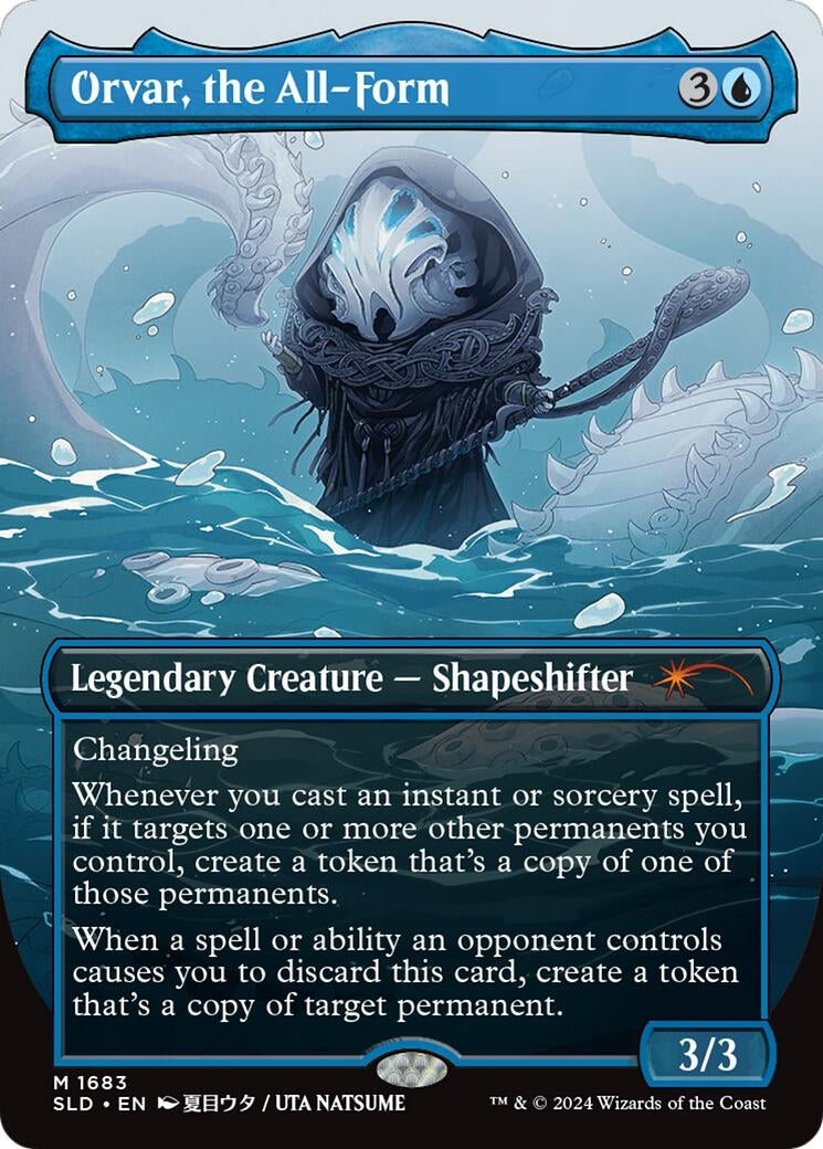 Image for Orvar, the All-Form (Rainbow Foil) (1683) [Secret Lair Drop Series] - Magic: The Gathering