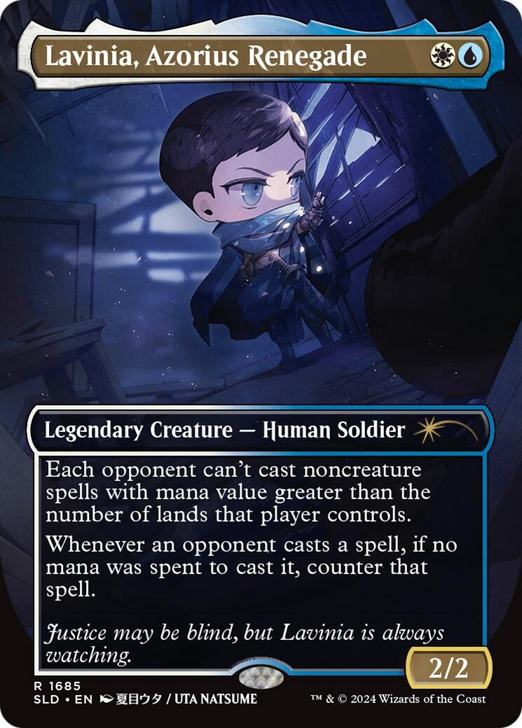 Image for Lavinia, Azorius Renegade (Rainbow Foil) (1685) [Secret Lair Drop Series] - Magic: The Gathering