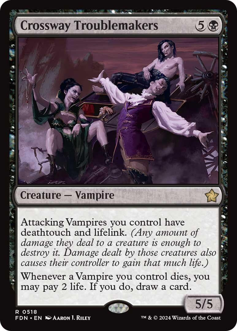 Image for Crossway Troublemakers (518) [Foundations] - Magic: The Gathering