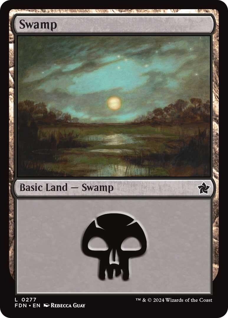Image for Swamp (0277) (277) [Foundations] - Magic: The Gathering