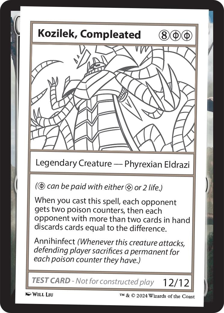 Image for Kozilek, Compleated [Mystery Booster 2 Playtest Cards] - Magic: The Gathering