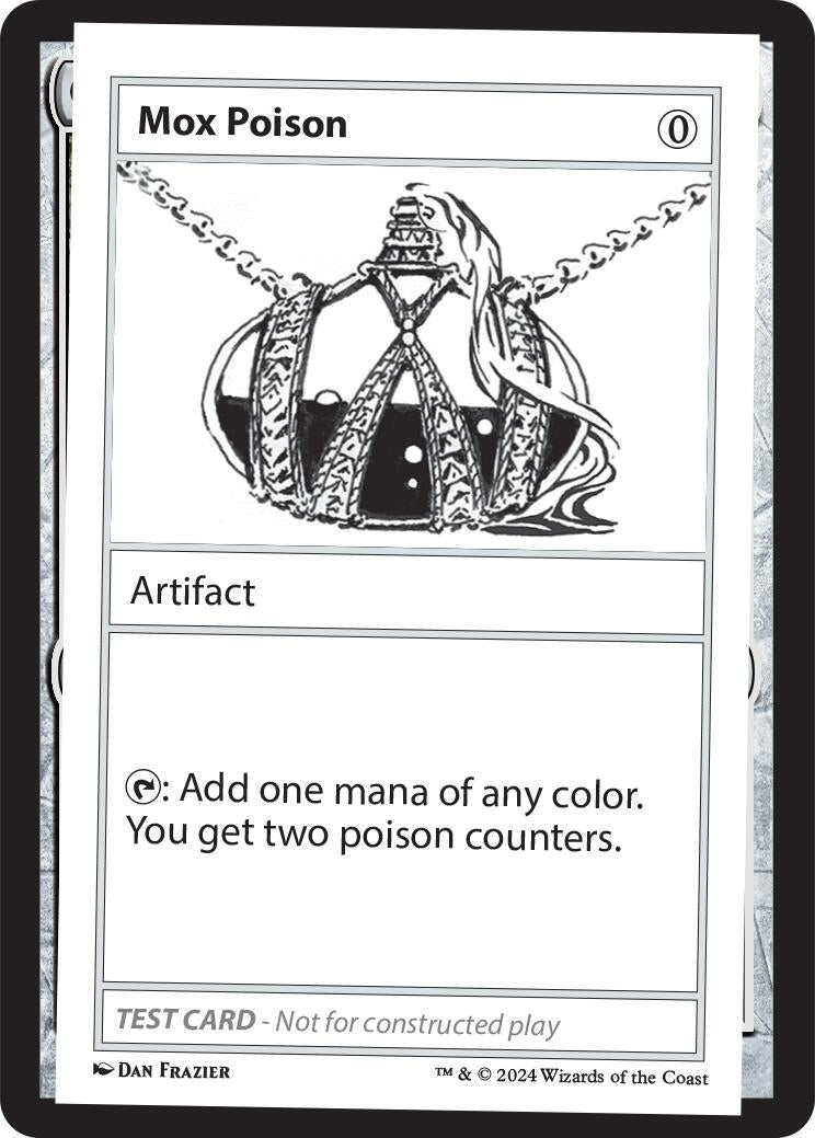 Image for Mox Poison [Mystery Booster 2 Playtest Cards] - Magic: The Gathering