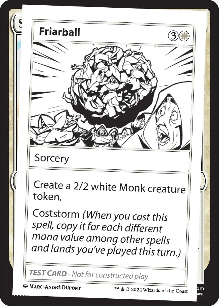 Image for Friarball [Mystery Booster 2 Playtest Cards] - Magic: The Gathering