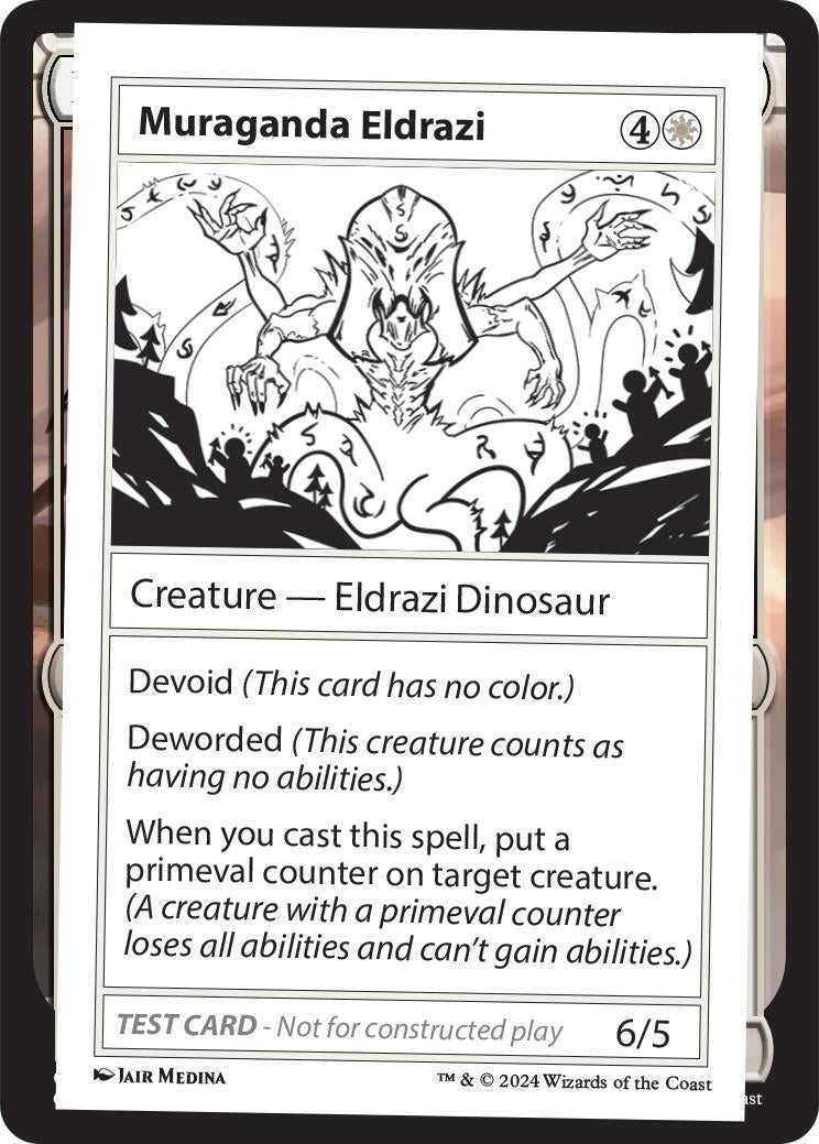 Image for Muraganda Eldrazi [Mystery Booster 2 Playtest Cards] - Magic: The Gathering