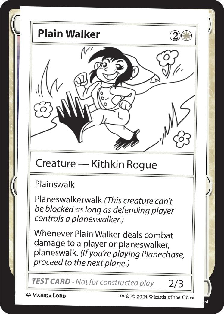 Image for Plain Walker [Mystery Booster 2 Playtest Cards] - Magic: The Gathering